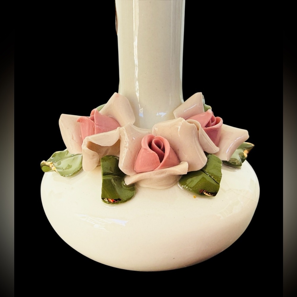 Vintage 1950’s Perfume Bottle with Stopper “Heirlooms of Tomorrow” 5.5” H - Picture 6 of 9